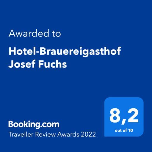 Hotel-Brauereigasthof Josef Fuchs Neusass Exterior foto